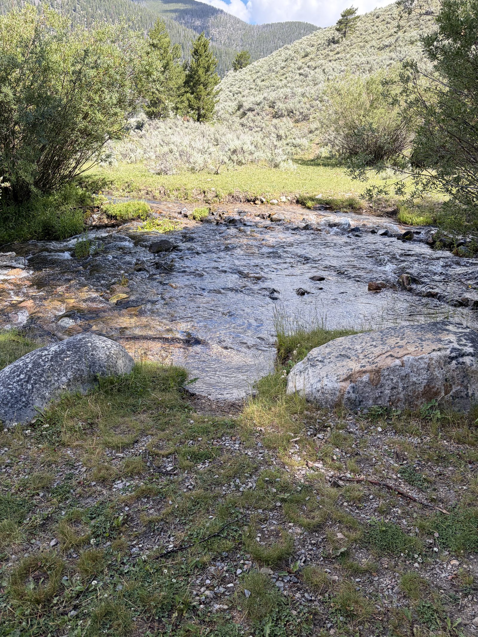 Fieldwork along the Big Hole River, Montana
